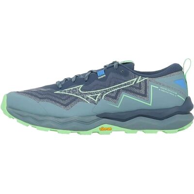Mizuno Vintage Indigo/Neo Mint/Citade Daichi 9 Trail-Schuhe Mizuno Vintage Indigo/Neo Mint/Citade Daichi 9 Trail-Schuhe