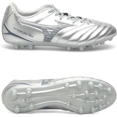 Mizuno - MONARCIDA NEO III SELECT AG - Silver Black - Fotbollsskor Mizuno - MONARCIDA NEO III SELECT AG - Silver Black - Fotbollsskor