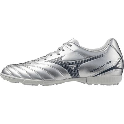 Chaussures de football Mizuno Monarcida Neo III Select AS - Cuir synthétique, Gris - Publicité Chaussures de football Mizuno Monarcida Neo III Select AS - Cuir synthétique, Gris - Publicité