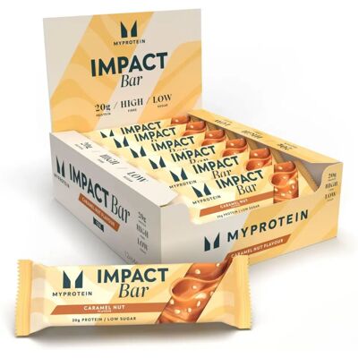 Myprotein Impact Proteinsbar - Karamell Nötter - 12 St Myprotein Impact Proteinsbar - Karamell Nötter - 12 St