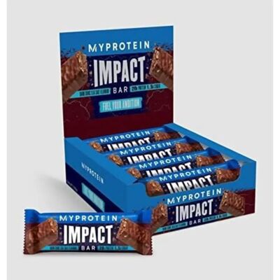 Myprotein Impact Proteinbar - Mörk Choklad Havssalt Myprotein Impact Proteinbar - Mörk Choklad Havssalt