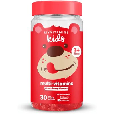 Myvitamins Barn Multivitamin Gummies - 30 - Jordgubb - Vitaminer och kosttillskott Myvitamins Barn Multivitamin Gummies - 30 - Jordgubb - Vitaminer och kosttillskott