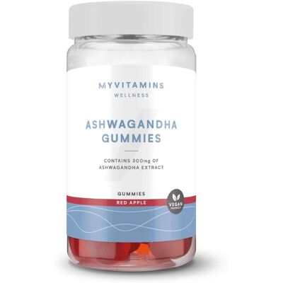 Myvitamins Ashwagandha Gummy - Röd Äpple Myvitamins Ashwagandha Gummy - Röd Äpple