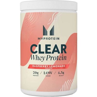 MyProtein Framboesa e Limão Clear Whey Isolate - Proteína MyProtein Framboesa e Limão Clear Whey Isolate - Proteína