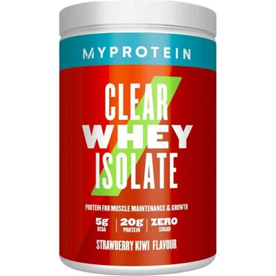 MyProtein Clear Whey Isolate 500g Morango e Kiwi - Proteína em pó MyProtein Clear Whey Isolate 500g Morango e Kiwi - Proteína em pó