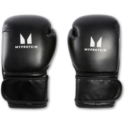 Luva de boxe Myprotein - Preto - 10oz Luva de boxe Myprotein - Preto - 10oz