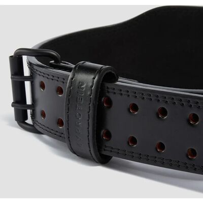 Myprotein Heavy Leather Weightlifting Belt - Black - Large Myprotein Heavy Leather Weightlifting Belt - Black - Large