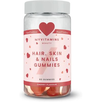 Myvitamins Hair Skin and Nails Gummies - Cherry - Vitamins and Supplements Myvitamins Hair Skin and Nails Gummies - Cherry - Vitamins and Supplements