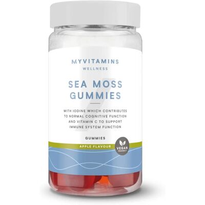 Myvitamins Sea Moss Gummies - Äpple - Gummibjörnar - 60g Myvitamins Sea Moss Gummies - Äpple - Gummibjörnar - 60g
