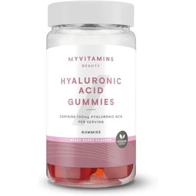 Myvitamins Hyaluronsäure-Gummis - Gemischte Beeren - Hautpflege Myvitamins Hyaluronsäure-Gummis - Gemischte Beeren - Hautpflege