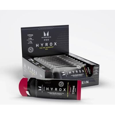 Gel Pré-Treino MyProtein HYROX Cereja - 12x50g Gel Pré-Treino MyProtein HYROX Cereja - 12x50g