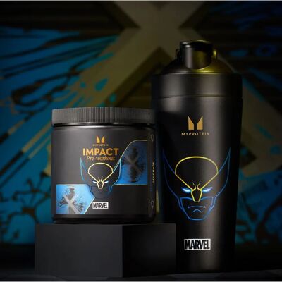 MyProtein Deadpool & Wolverine Bundle - Shaker & Pre-Workout MyProtein Deadpool & Wolverine Bundle - Shaker & Pre-Workout