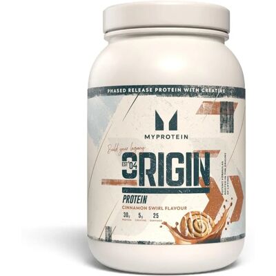 MyProtein Origin Protein - 25 Porciones - Remolino de Canela - Proteína en Polvo MyProtein Origin Protein - 25 Porciones - Remolino de Canela - Proteína en Polvo