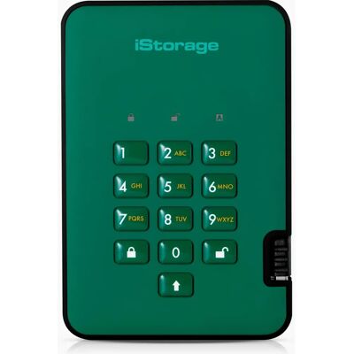 iStorage Diskashur2 SSD 256-Bit 128GB - Green - SSD iStorage Diskashur2 SSD 256-Bit 128GB - Green - SSD