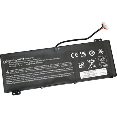 BTI - KT.00407.009 - 57.28Wh - 4-cellules - Batterie - Publicité BTI - KT.00407.009 - 57.28Wh - 4-cellules - Batterie - Publicité