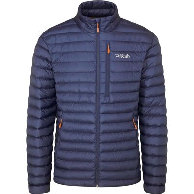 Veste Microlight de Rab Deep Ink - Veste en duvet légère - Homme - Publicité Veste Microlight de Rab Deep Ink - Veste en duvet légère - Homme - Publicité