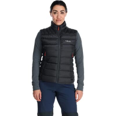 Rab Women's Electron Pro Vest - Dk Charcoal - Insulated Vest Rab Women's Electron Pro Vest - Dk Charcoal - Insulated Vest