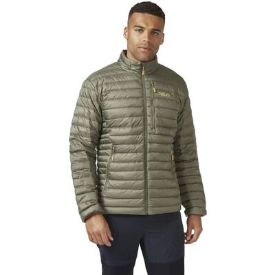 Rab Microlight Khaki L Jacke - Leicht, Wetterfest Rab Microlight Khaki L Jacke - Leicht, Wetterfest
