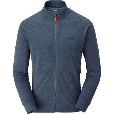 Rab Nexus Pull-On mit vollem Reißverschluss - Stahl Rab Nexus Pull-On mit vollem Reißverschluss - Stahl