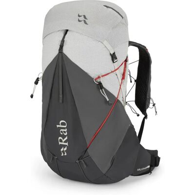 Rab Muon 50 - Sac à dos de trekking léger - Pewter/Graphene - Publicité Rab Muon 50 - Sac à dos de trekking léger - Pewter/Graphene - Publicité