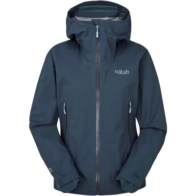 Rab Damen Firewall Light Jacke - Tempest Blau - Wasserdichte Jacke Rab Damen Firewall Light Jacke - Tempest Blau - Wasserdichte Jacke