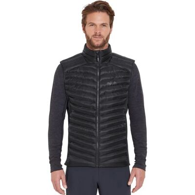 Rab Heren Cirrus Flex Geïsoleerde Vest (QIP-35) - zwart Rab Heren Cirrus Flex Geïsoleerde Vest (QIP-35) - zwart