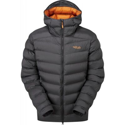 Rab Nebula Pro - Grigio Scuro-Arancione - Primaloft Luxe - Giacca Rab Nebula Pro - Grigio Scuro-Arancione - Primaloft Luxe - Giacca