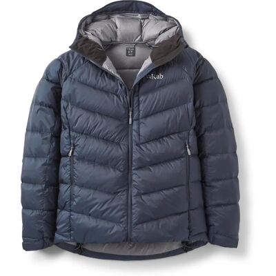 Rab Dames Glaceon Pro Jas - Beluga - Winddicht, Lichtgewicht, Dons Rab Dames Glaceon Pro Jas - Beluga - Winddicht, Lichtgewicht, Dons
