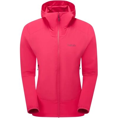 Rab Kvinne Borealis Hoody - Rosa softshelljakke Rab Kvinne Borealis Hoody - Rosa softshelljakke