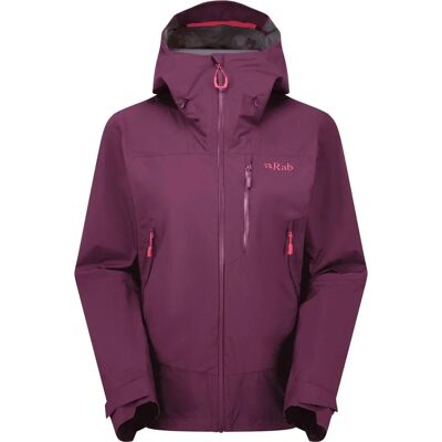 Veste de montagne Rab Downpour - Mulberry - Imperméable - Publicité Veste de montagne Rab Downpour - Mulberry - Imperméable - Publicité