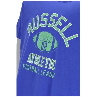 Russell Athletic - AMT A30401 - Bleu - L - T-shirt - Publicité Russell Athletic - AMT A30401 - Bleu - L - T-shirt - Publicité