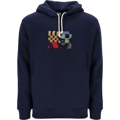 Sweat à Capuche Homme Russell Athletic Makie Marine - Sweatshirt - Publicité Sweat à Capuche Homme Russell Athletic Makie Marine - Sweatshirt - Publicité