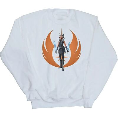 Absolute Cult Star Wars Ahsoka Rebel Pose Sweatshirt - Sweatshirt Absolute Cult Star Wars Ahsoka Rebel Pose Sweatshirt - Sweatshirt