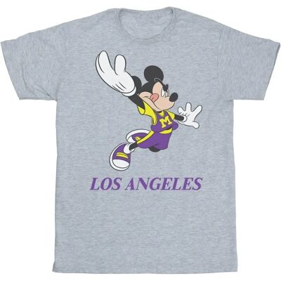 Disney Mickey Mouse Los Angeles Boyfriend T-Shirt - Freizeit Shirt Disney Mickey Mouse Los Angeles Boyfriend T-Shirt - Freizeit Shirt