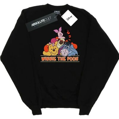 Disney Winnie The Pooh Sweatshirt - Herren Schwarz XXXXX-Large Disney Winnie The Pooh Sweatshirt - Herren Schwarz XXXXX-Large