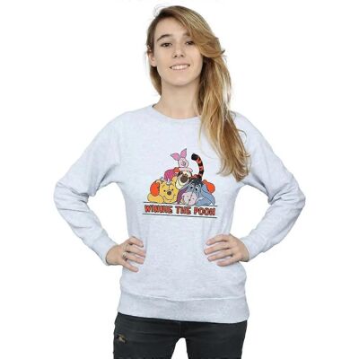 Disney Winnie The Pooh Sweatshirt - Sport Grey - Damen Disney Winnie The Pooh Sweatshirt - Sport Grey - Damen
