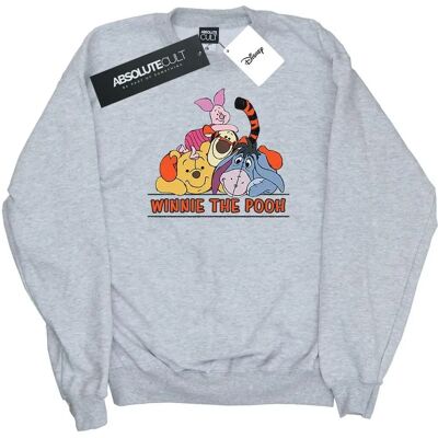 Disney Winnie The Pooh Sweatshirt - Unisex Grau Disney Winnie The Pooh Sweatshirt - Unisex Grau