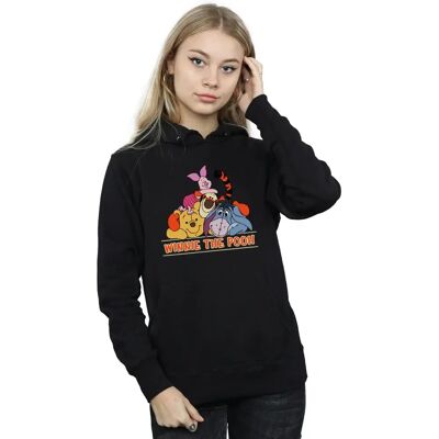 Bluza z kapturem Winnie The Pooh od Disney - Ciężka mieszanka bawełny - Licencja Bluza z kapturem Winnie The Pooh od Disney - Ciężka mieszanka bawełny - Licencja