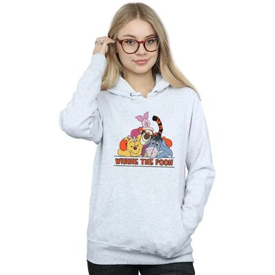 Bluza z kapturem Disney Winnie The Pooh - Ciężka mieszanka bawełny - Biała - Medium Bluza z kapturem Disney Winnie The Pooh - Ciężka mieszanka bawełny - Biała - Medium