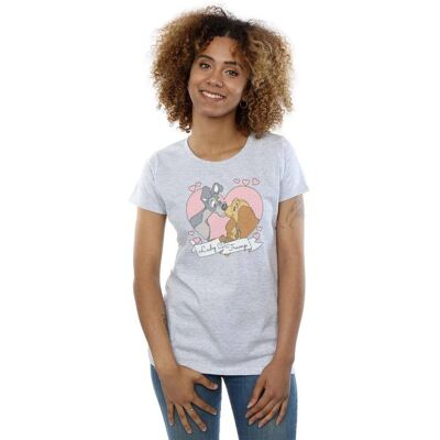 Disney Lady And The Tramp Love T-Shirt - T-Shirt Disney Lady And The Tramp Love T-Shirt - T-Shirt