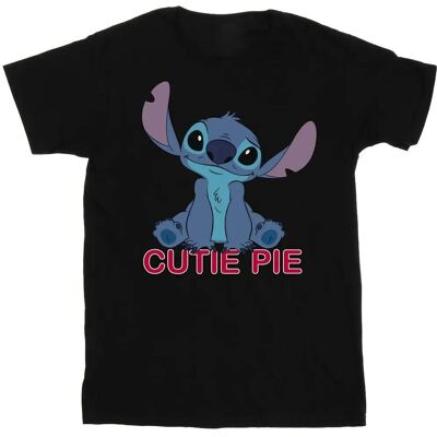 T-shirt Disney Stitch Fit boyfriend nero grande T-shirt Disney Stitch Fit boyfriend nero grande