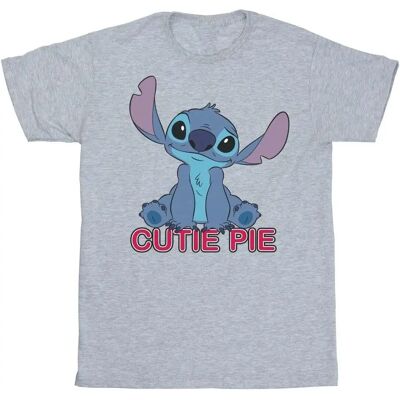 Disney Kids Grijze Stitch Katoenen T-Shirt - T-shirt Disney Kids Grijze Stitch Katoenen T-Shirt - T-shirt