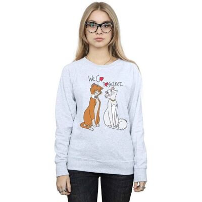 Absolute Cult Disney Aristocats We Go Together Sweatshirt - Sweatshirt Absolute Cult Disney Aristocats We Go Together Sweatshirt - Sweatshirt
