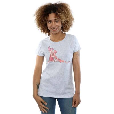 Disney Winnie The Pooh Piglet Chain Of Hearts T-Shirt - T-Shirt Disney Winnie The Pooh Piglet Chain Of Hearts T-Shirt - T-Shirt
