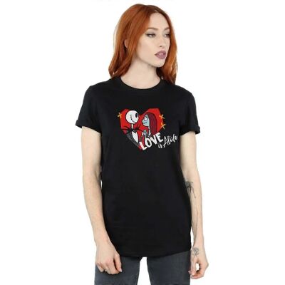 Disney Nightmare Before Christmas Schwarz T-Shirt - Freizeitbekleidung Disney Nightmare Before Christmas Schwarz T-Shirt - Freizeitbekleidung