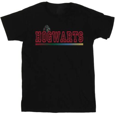 Absolute Cult Harry Potter Maglietta Collegiale per Ragazzi Hogwarts - Nero Absolute Cult Harry Potter Maglietta Collegiale per Ragazzi Hogwarts - Nero