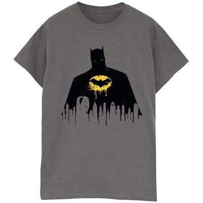 DC Comics Batman Shadow Paint T-Shirt Charcoal XXL DC Comics Batman Shadow Paint T-Shirt Charcoal XXL