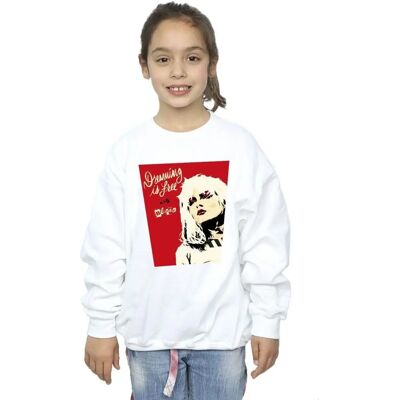 Absolute Cult Blondie Girls Dreaming Is Free Felpa - Bianca - 3-4 Anni Absolute Cult Blondie Girls Dreaming Is Free Felpa - Bianca - 3-4 Anni