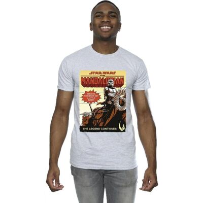 Absolute Cult - Star Wars Mandalorian Bumpy Ride - T-Shirt Absolute Cult - Star Wars Mandalorian Bumpy Ride - T-Shirt