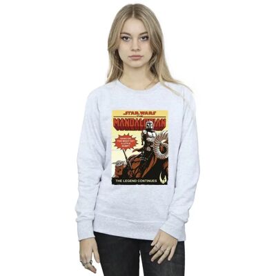 Absolute Cult Star Wars La Mandalorian Felpa Donna - Donna Absolute Cult Star Wars La Mandalorian Felpa Donna - Donna